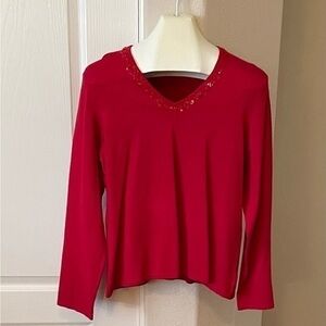 NWOT Liz Claiborne long sleeve sweater